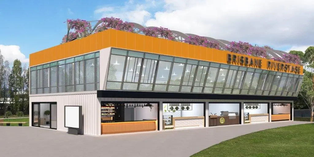 Kiosk and Eatery Artists Impression