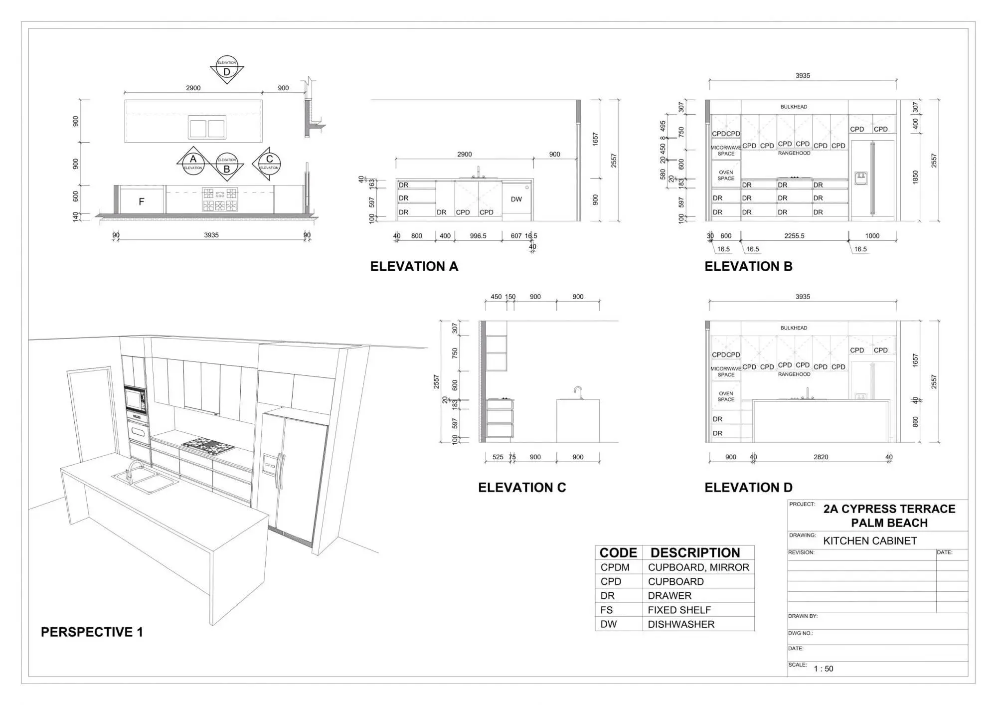 Cabinetmaker CAD Drawings